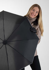 Kestävä kokoontaitettava sateenvarjo heijastavalla reunalla - 8775R - Lasessor