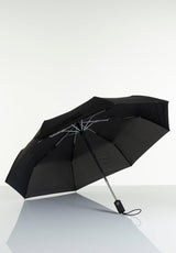 Lasessorrain-Täysautomaattinen kokoontaitettava sateenvarjo - 8772-Musta-Sivusta