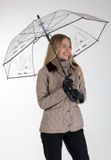 Muumi läpinäkyvä sateenvarjo - Lasessor