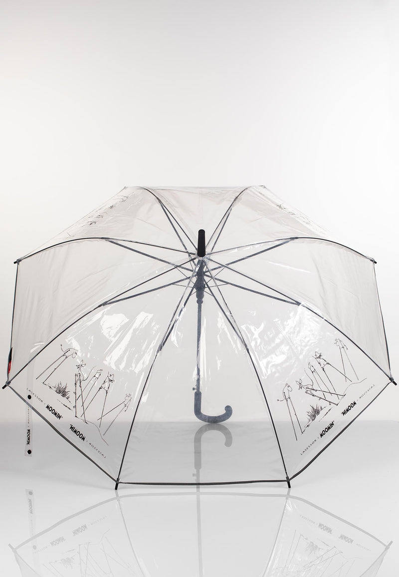 Muumi Tikapuut sateenvarjo 3M heijastavalla reunalla 2E