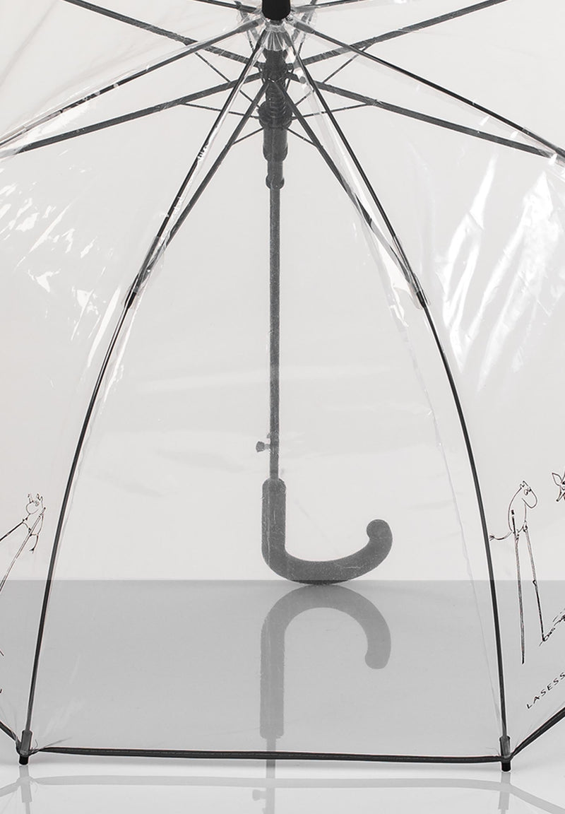 Muumi Tikapuut sateenvarjo 3M heijastavalla reunalla 4E
