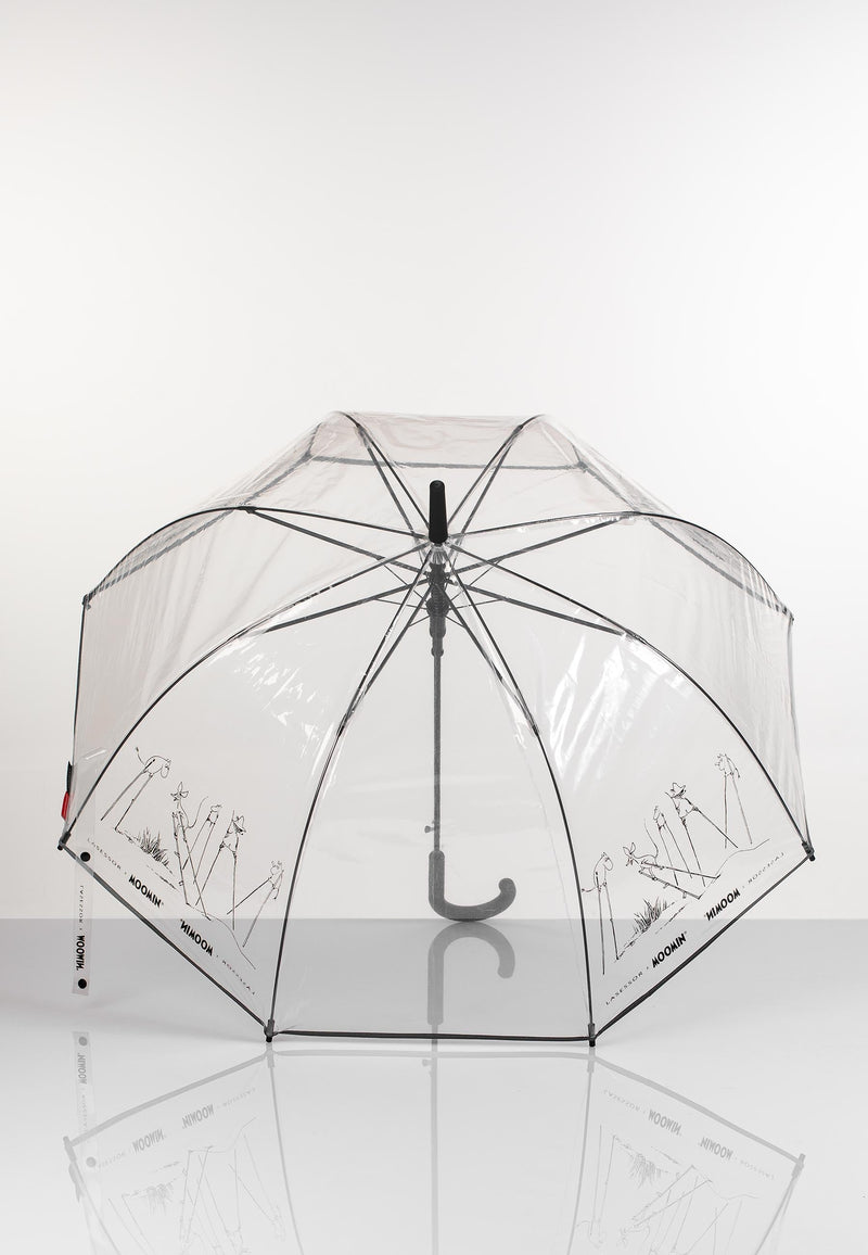 Muumi Tikapuut sateenvarjo 3M heijastavalla reunalla 2e