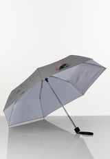 Edullinen kokoontaitettava heijastava Muumi Tikapuut sateenvarjo harmaa 1D