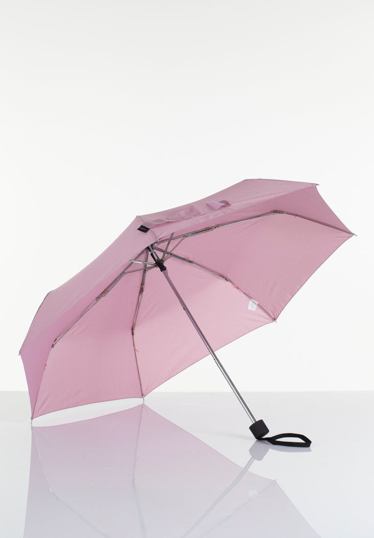 Lasessorrain-Edullinen kokoontaitettava sateenvarjo - 8790-Rosa-Sivusta