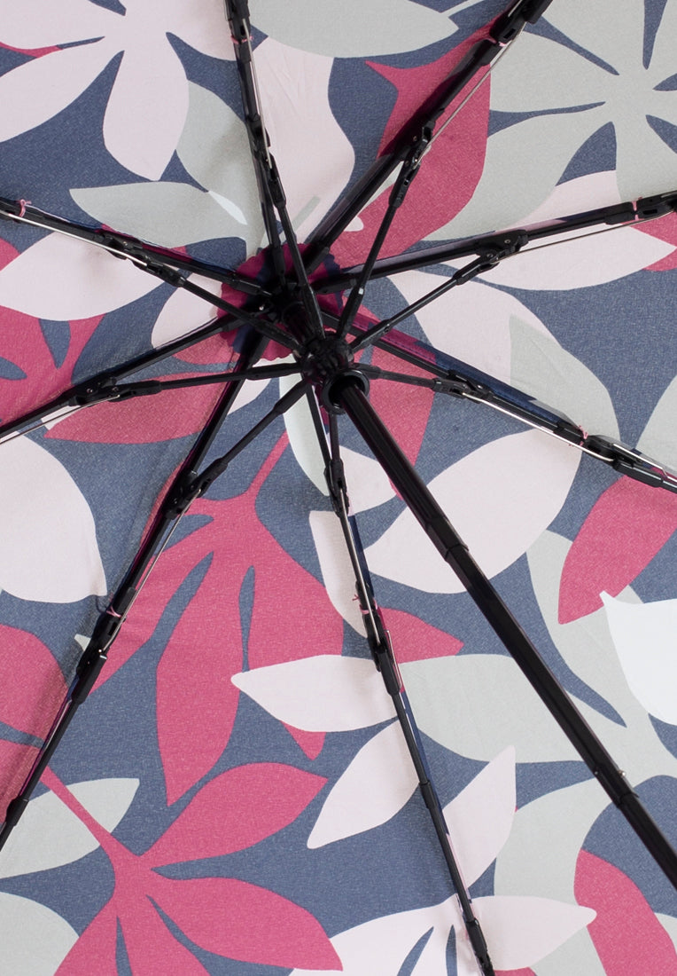 Lasessorrain-Kestävä kokoontaitettava sateenvarjo heijastavalla reunalla - 8775R-lähikuva-sisältä