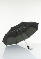 Lasessorrain-Täysautomaattinen kokoontaitettava sateenvarjo - 8772-Oliivin vihreä-Sivusta