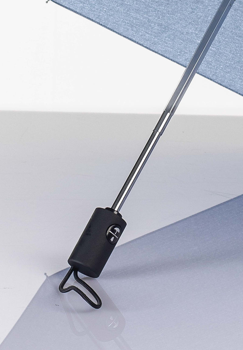 Täysautomaattinen kokoontaitettava sateenvarjo 3M heijastavalla reunalla denim 5D