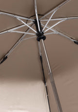 Täysautomaattinen kokoontaitettava sateenvarjo 3M heijastavalla reunalla MUSTAKULTA 6G