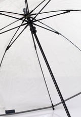 sateenvarjo 3M heijastavalla reunalla musta 6G