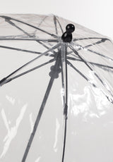 sateenvarjo 3M heijastavalla reunalla musta 7F